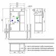 Тумба с умывальником, 40 см, подвесная, полки справа, TORR, IDDIS, TOR40WRi95K - Абель66 - Магазин сантехники в Екатеринбурге 