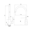 Смеситель для кухни, Kitchen, IDDIS, K05STJ0i05 - Абель66 - Магазин сантехники в Екатеринбурге 